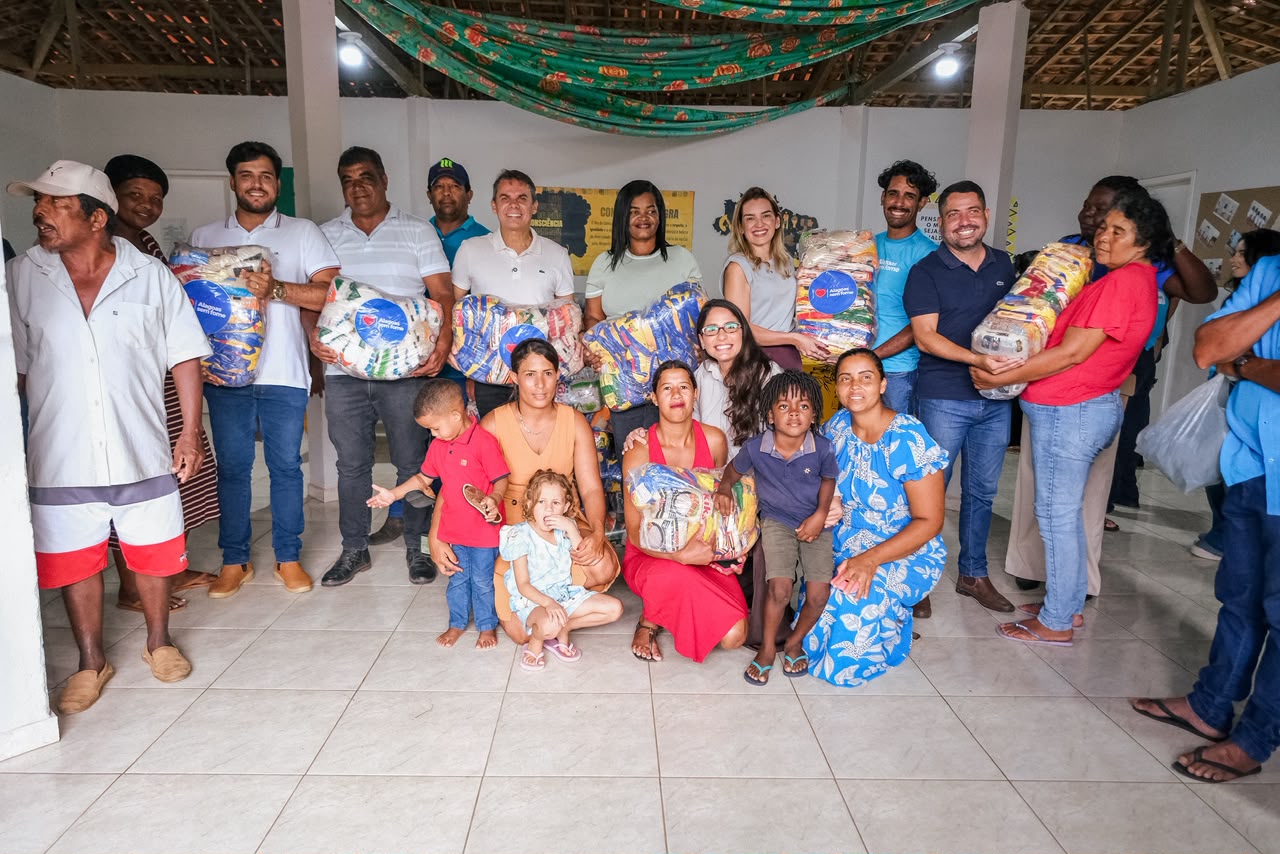 Alagoas Sem Fome leva 2 toneladas de alimentos a comunidades quilombolas sertanejas